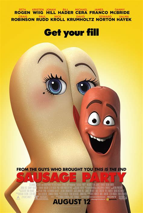 how animated food movie sausage party got an r rating