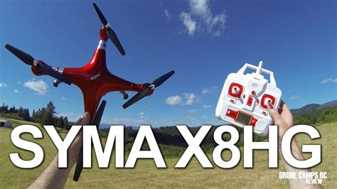 syma xhg  hd drone review gopro compatible drone youtube