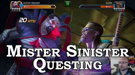 mister sinister questing  uncollected marvel contest