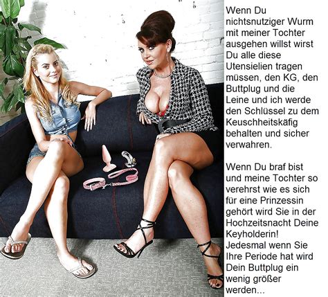 German Femdom Captions 12 Pics
