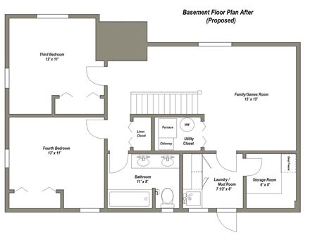 simple house plans  basement openbasement