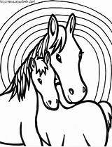 Coloring Horse Pages Head Comments sketch template