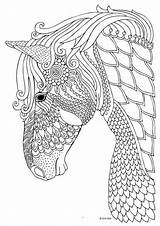 Mandala Pferde Ausmalbilder Ausmalbild Erwachsene Pferden Verbreitet sketch template