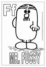 Mr Fussy Men Coloring Pages sketch template