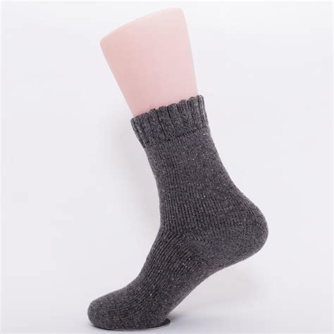 cashmere wool knitted super thick new socks for men male