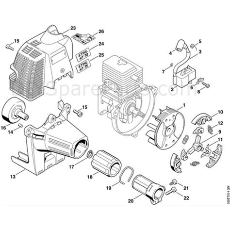 stihl ht  pole pruner ht parts diagram  ignition system