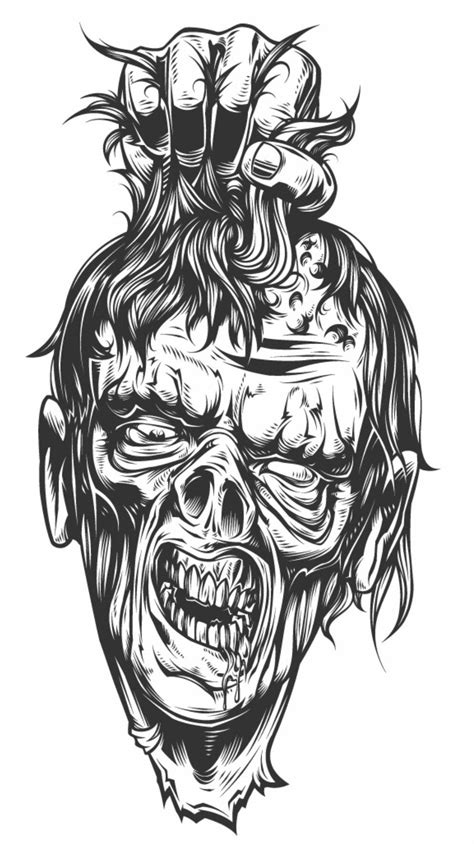pin  im ec  pencil drawing zombie drawings horror drawing