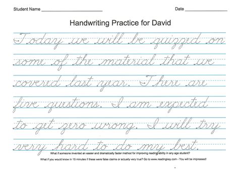 cursive handwriting worksheets closet   samples  pay