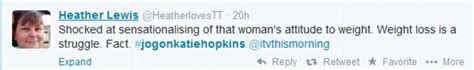 katie hopkins slammed on twitter for fatshaming stunt daily mail online