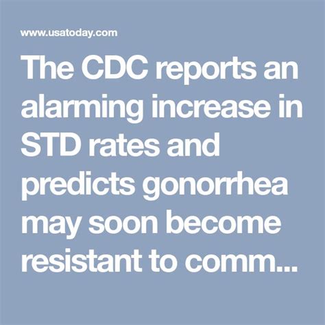 sexually transmitted diseases surge for the 4th straight year cdc