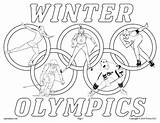 Olimpici Cerchi Colora Skiing Freestyle Holidayz Perry sketch template