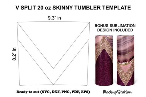 printable tumbler template customize  print
