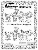 Pajanimals Jim Henson Halloween Coloring Pages Company Kids Christmas Printables Printable Sweeps4bloggers Sheets Activities sketch template