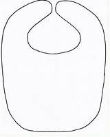 Baby Outline Clipart Library Bib Onesie Cliparts Templates Clip sketch template