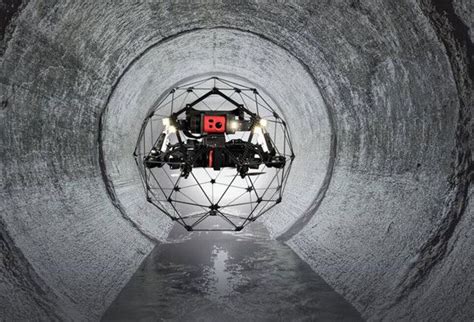 elios  collision resistant indoor inspection drone drone indoor machine design
