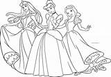 Coloring Princess Disney Pose Three Pages Wecoloringpage Superheroes Cartoon sketch template