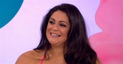 casey batchelor almost spills out of her tiny red bikini fow news my