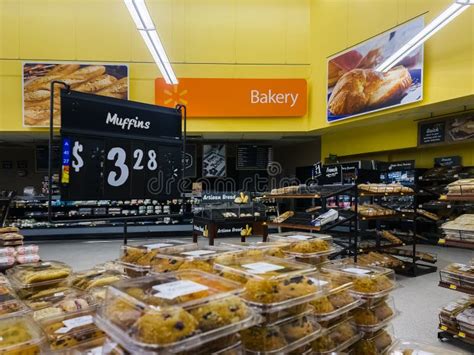 bakery department  walmart editorial image image  aisle business