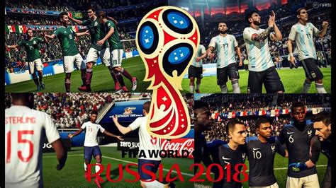 the world cup russia 2018 fifa 18 goals and skills youtube