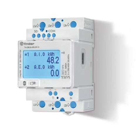 finder energy meter  phase sos electronic