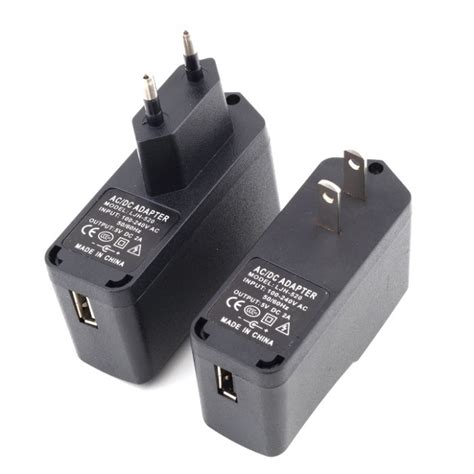 wholesale eu plug universal ac    usb power supply adapter converter charger  mobile