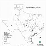 Texas Map Regions Coloring Natural Printable History Outline State Tpwd Tx Pages Gis Downloads 7th Maps Land Study Classroom Secretmuseum sketch template
