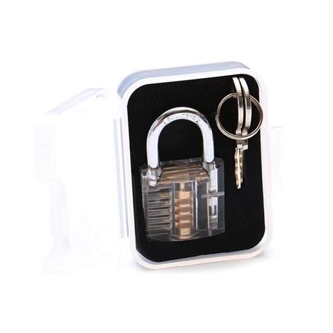 crystal professional visible cutaway  padlocks lock  locksmith
