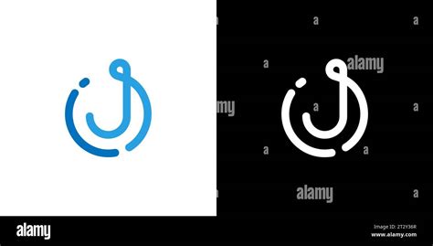 ij logo ij monogram initials ij icon letter ij logo icon vector