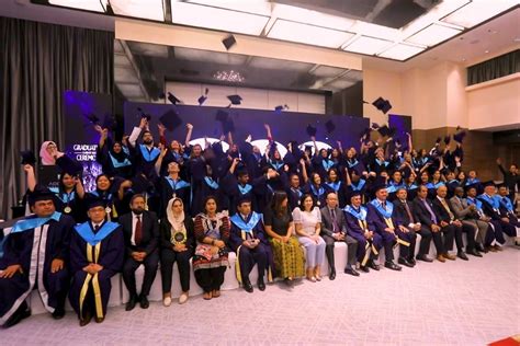 bath spa university rak campus celebrates  graduation ceremony