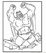 Pages Hulk Coloring Hogan Getdrawings sketch template