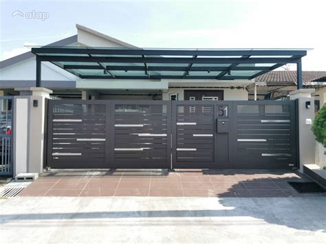 contemporary minimalistic exterior terrace design ideas  malaysia atapco