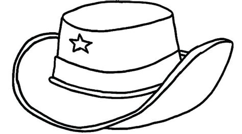 hat coloring page  print