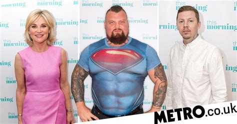 professor green anthea turner and eddie hall sign up for