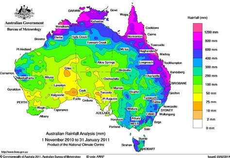 australian precipitation map  mapporn