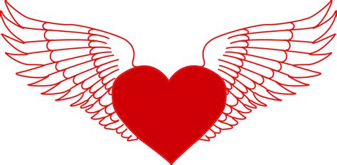 wing  heart clipart   cliparts  images
