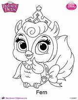 Pets Palace Coloring Princess Pages Disney Fern Skgaleana Printables Kids Pet Fun Aurora Cute Animal sketch template
