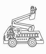 Fire Truck Coloring Pages Pdf Getcolorings Color sketch template