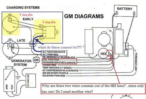 chevy  pin hei wiring questions tech support forum