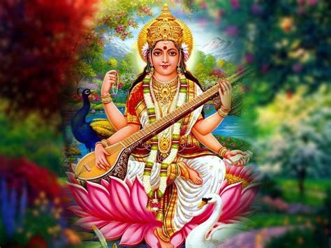 Hindu Goddess Saraswati Mata Images Hd Wallpapers Saraswati Mata