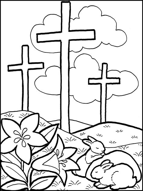 stained glass cross coloring page  getdrawings