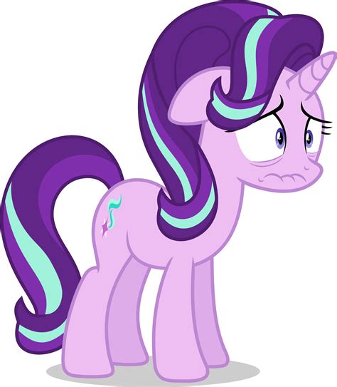 Mlp Fim Starlight Glimmer Worry Vector By Luckreza8 On
