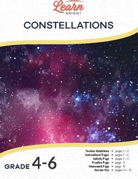 constellations lesson plan  learn bright education tpt