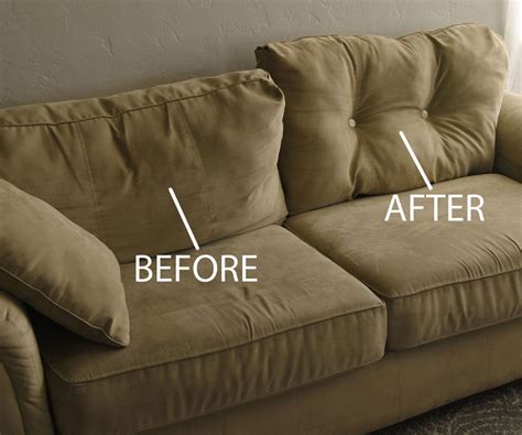 fix  saggy couch cushions  steps  pictures instructables