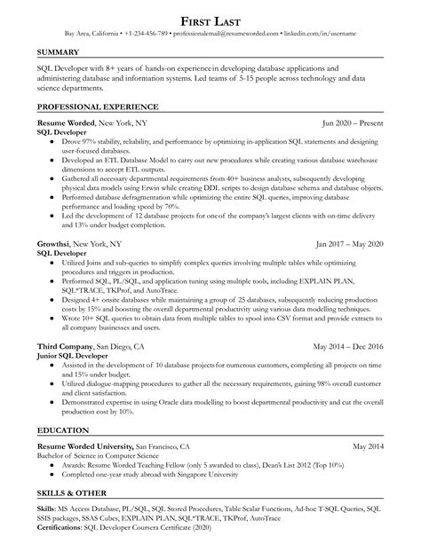 supply chain business analyst resume    resume worded