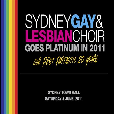 Sydney Gay And Lesbian Choir Goes Platinum Album By Sydney Gay