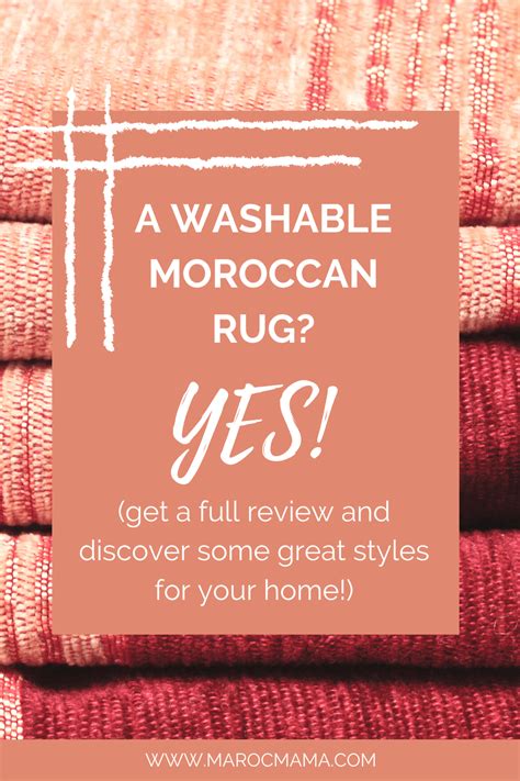 ruggable review   moroccan style washable rugs marocmama