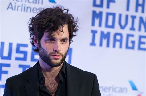 penn badgley admits blake lively is his best and worst on screen kiss