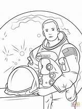 Neil Armstrong Coloring Pages Clipart Cartoon Printable Drawing Kids Astronauts Supercoloring Cartoons Colorings Printables sketch template