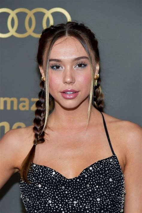 braided brunette alexis ren looks perfect in a sexy dress
