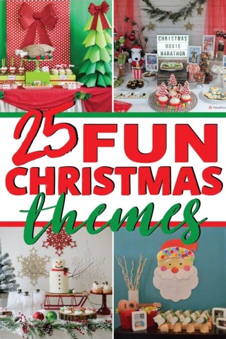 fun  festive christmas party themes play party plan